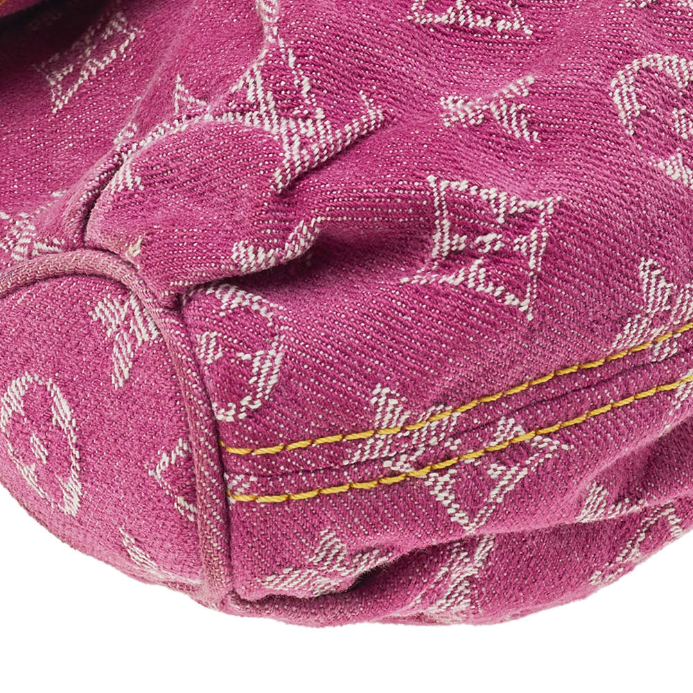Louis Vuitton Monogram Denim Mini Pleaty - Pink Shoulder Bags, Handbags -  LOU784453