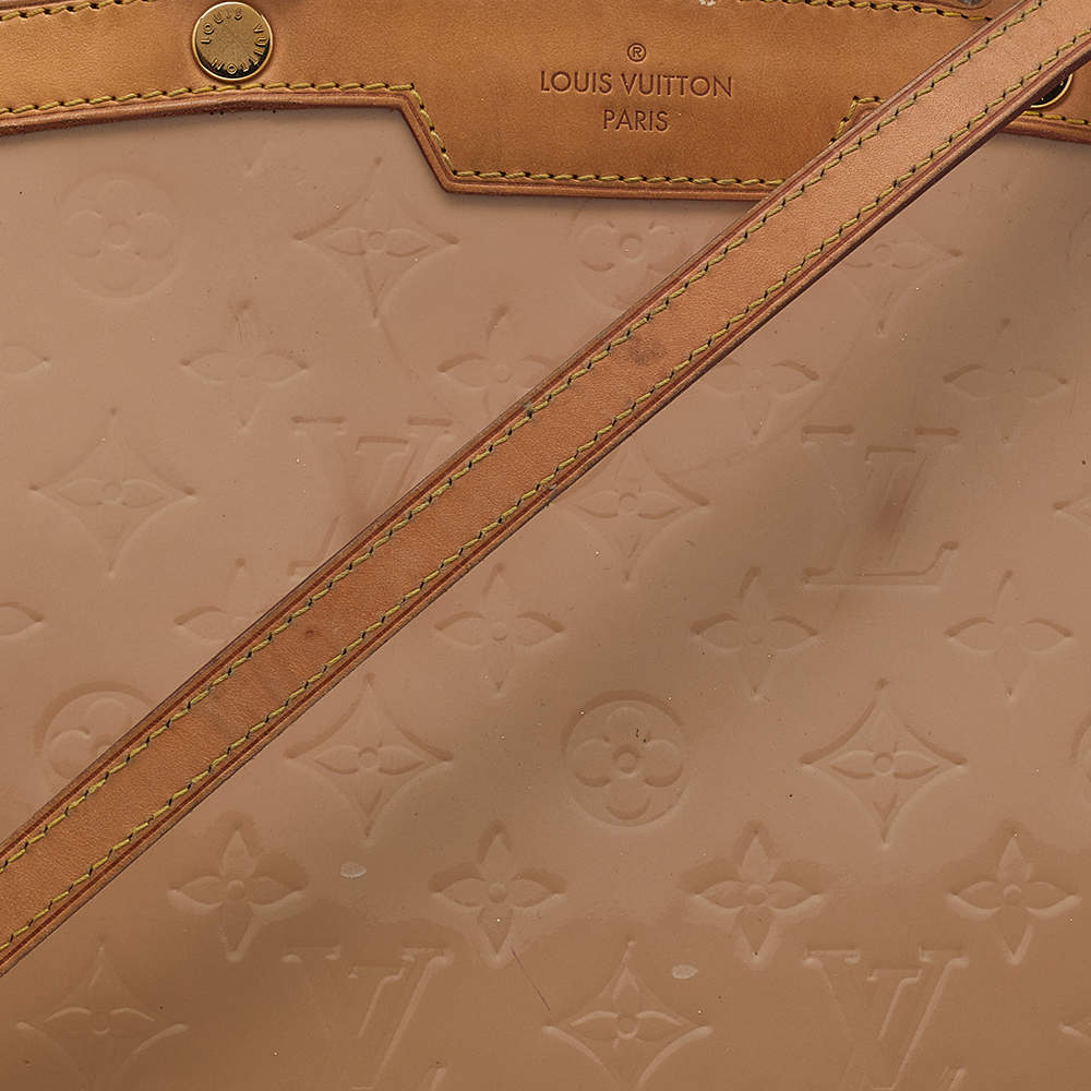 Louis Vuitton Vernis Brea GM Rose Florentin