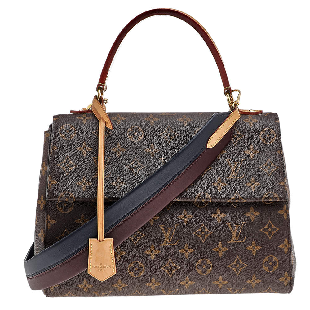 Louis Vuitton Coated Canvas Cluny MM Bag