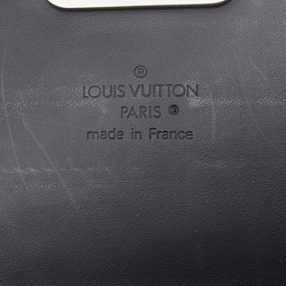 LOUIS VUITTON ANOUCHKA MM TRAVEL POUCHETTE IN BLACK MONOGRAM VERNIS LEATHER  - Still in fashion