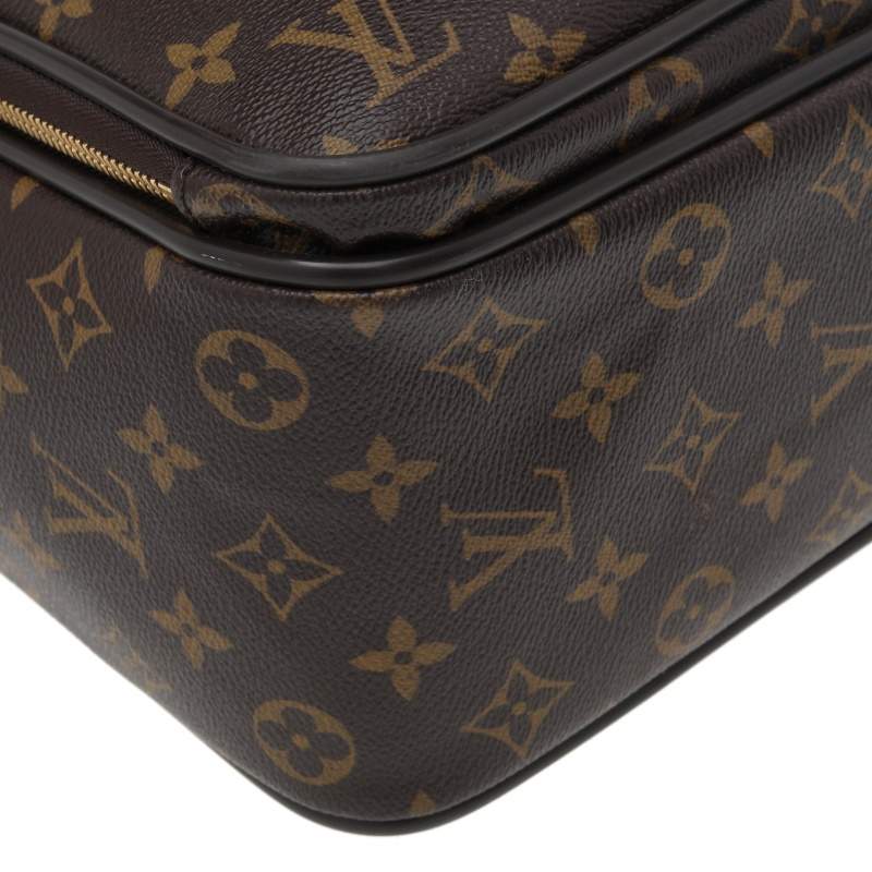Louis Vuitton Icare Laptop Bag Monogram Canvas Brown 73015124
