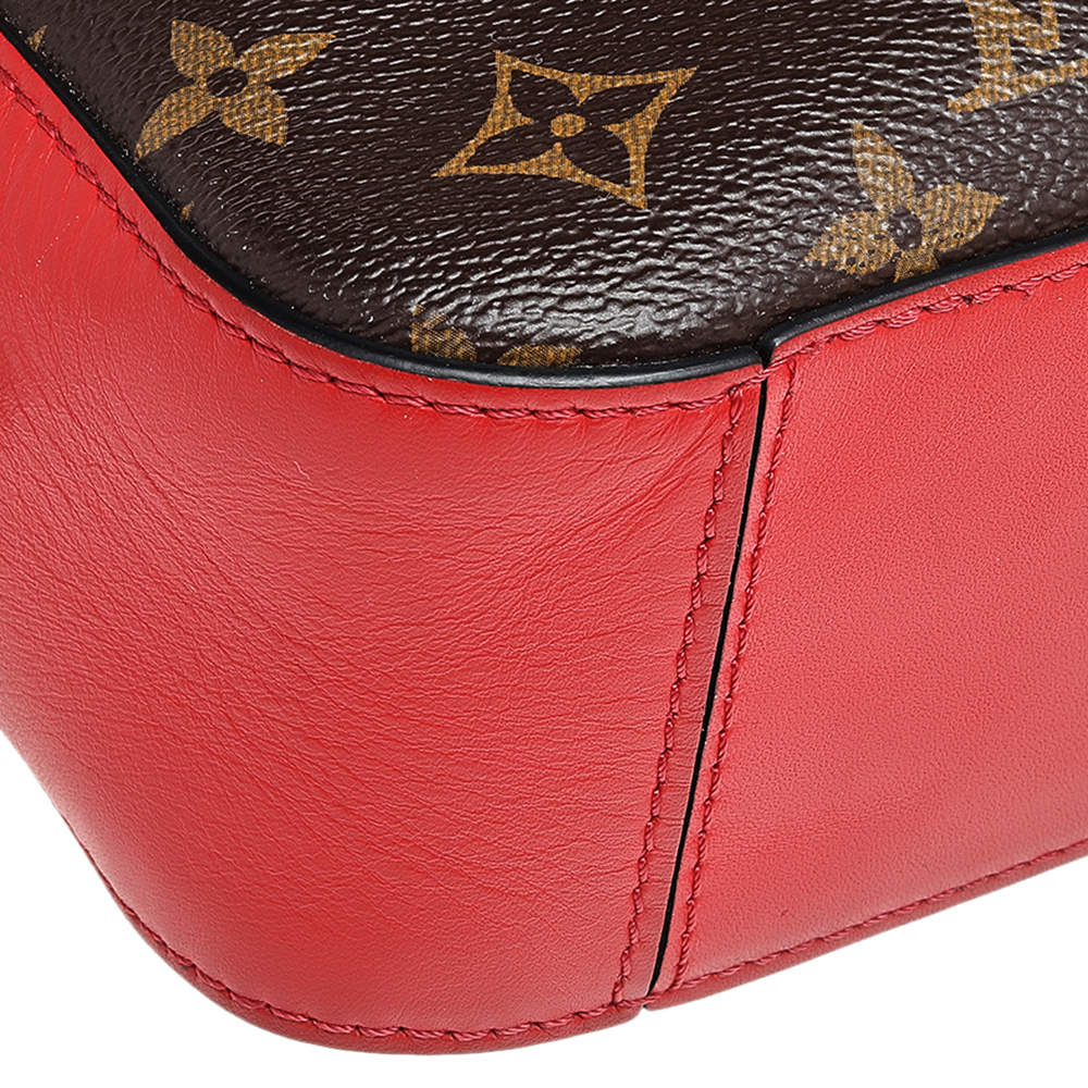 Louis Vuitton M44258 Saintonge Monogram Canvas Cherry