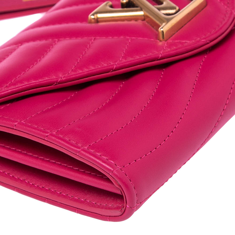 Louis Vuitton Women's Fushia New Wave Long Wallet M63820 – Luxuria & Co.