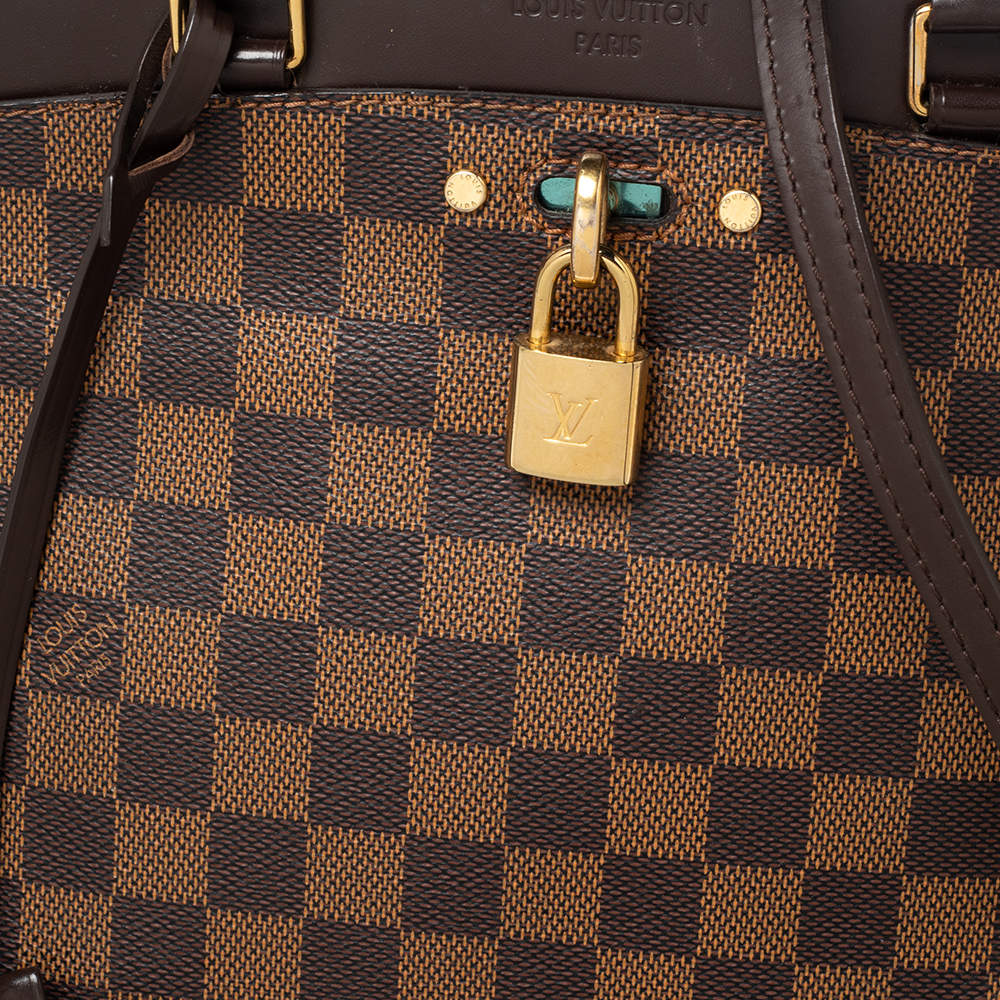 Louis Vuitton Damier Ebene Rivoli BB Bag with Strap at 1stDibs