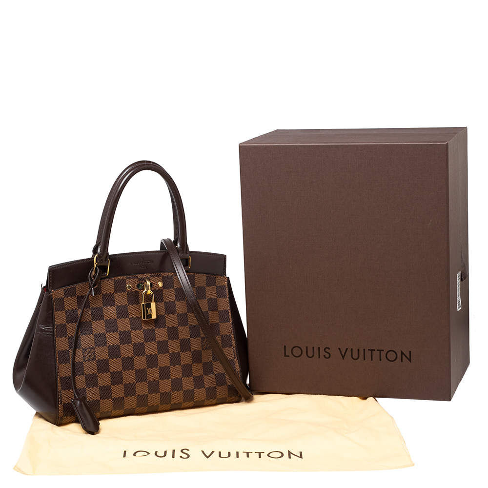 Louis Vuitton Damier Ebene Rivoli BB - Brown Handle Bags, Handbags -  LOU484283