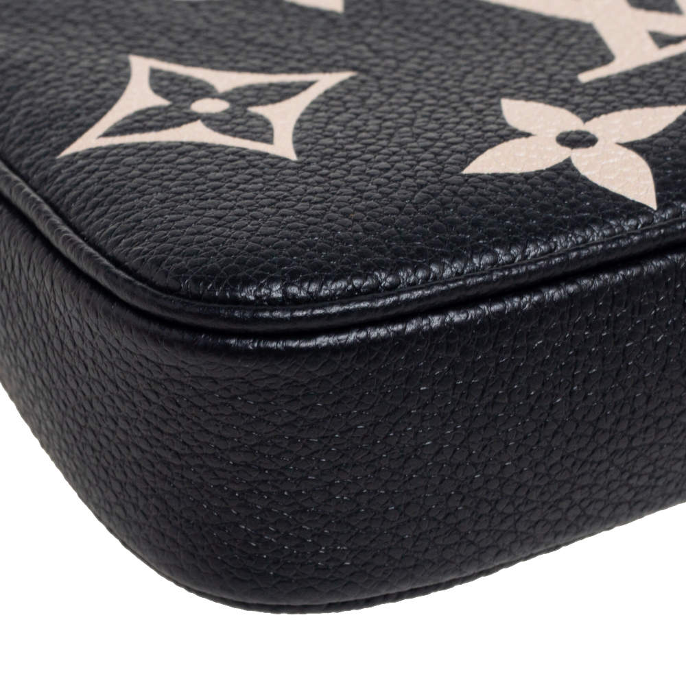 Louis Vuitton Bicolor Monogram Empreinte Mini Pochette Accessoires - Black  Mini Bags, Handbags - LOU806562