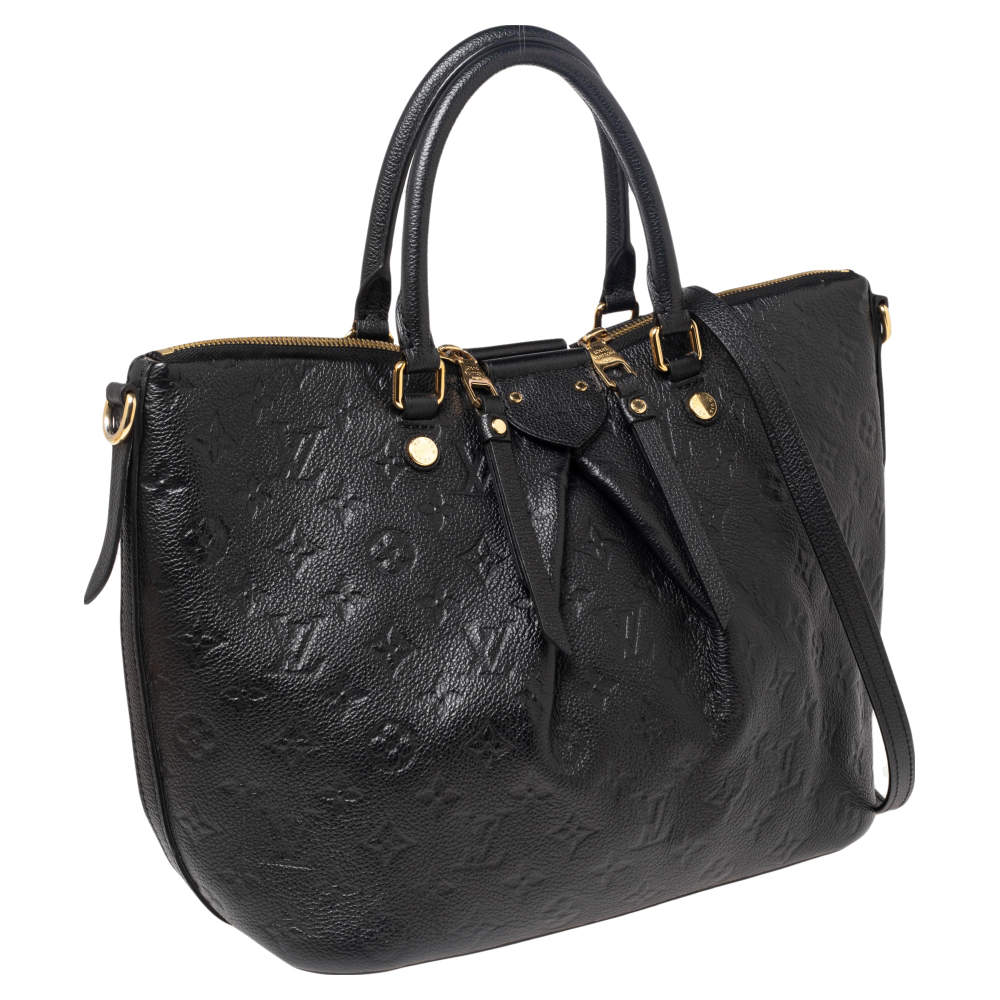 Louis Vuitton Monogram Empreinte Mazarine MM Noir 