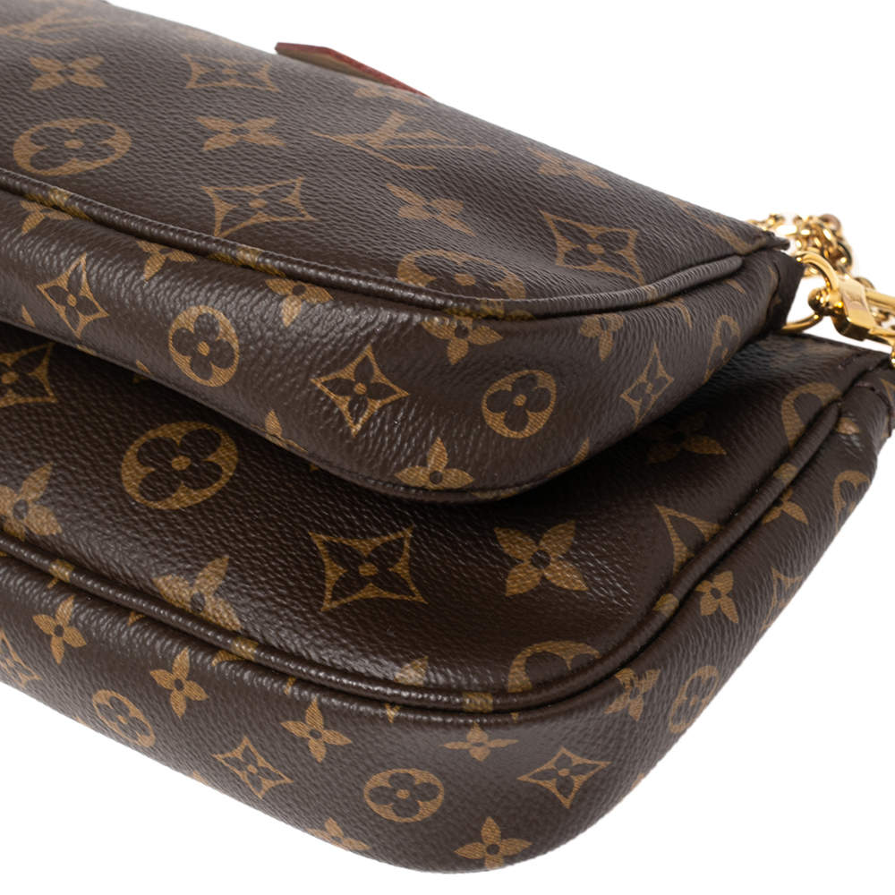 Louis Vuitton Multi Pochette Accessoires Monogram Canvas Khaki Bag - Luxury  Reborn