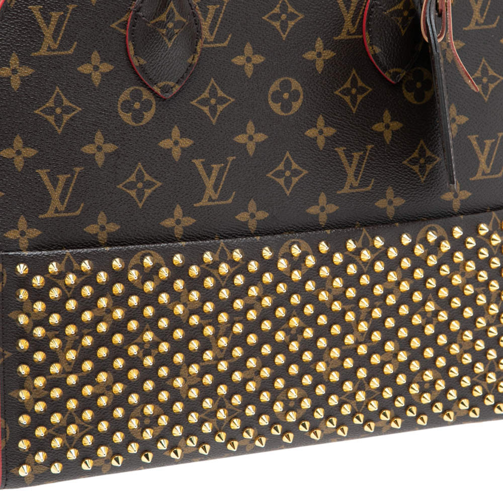 Louis Vuitton Monogram Canvas and Calfhair Iconoclasts Christian