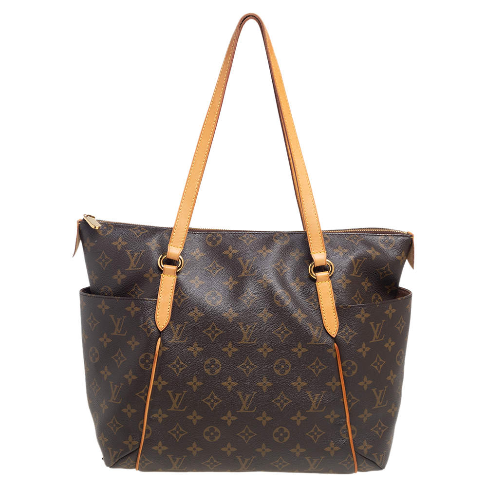Louis Vuitton Monogram Canvas And Leather Totally MM Bag
