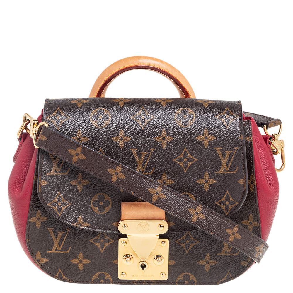 Louis Vuitton Eden Orient 2Way Tan Brown Red Monogram Canvas