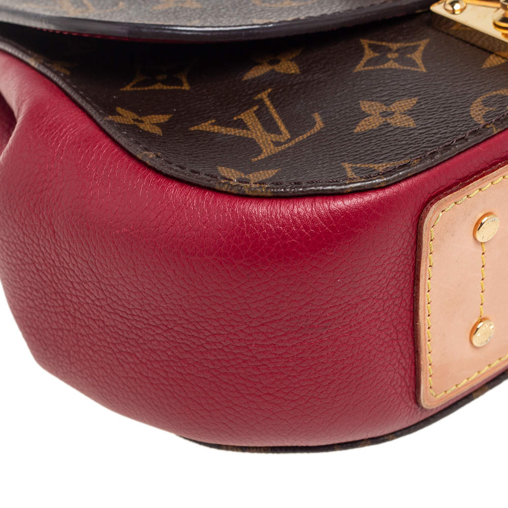 Louis Vuitton Eden Orient 2Way Tan Brown Red Monogram Canvas Shoulder Bag -  Ideal Luxury