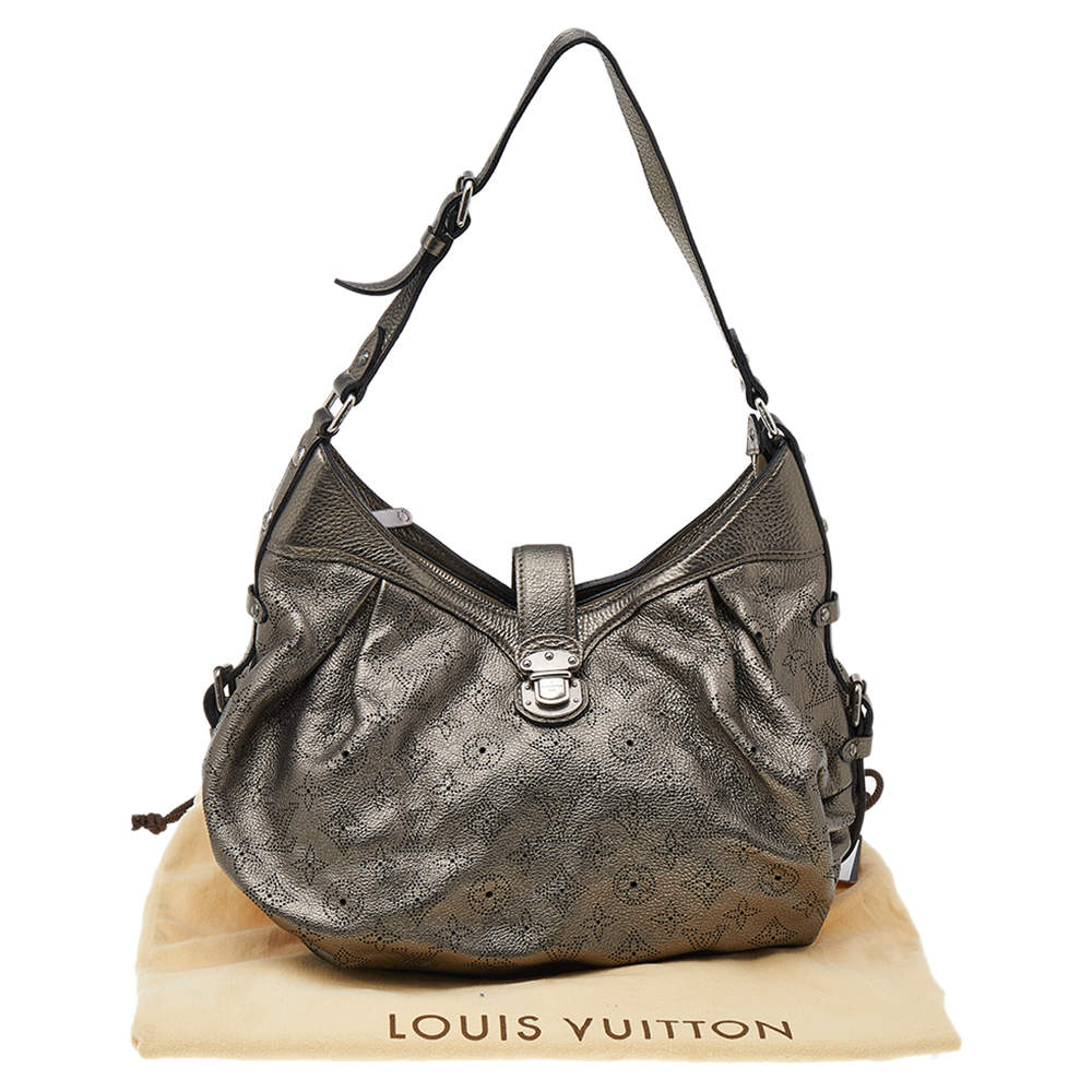 2008 Louis Vuitton Mahina XS Metallic Bronze Monogram Shoulder Bag