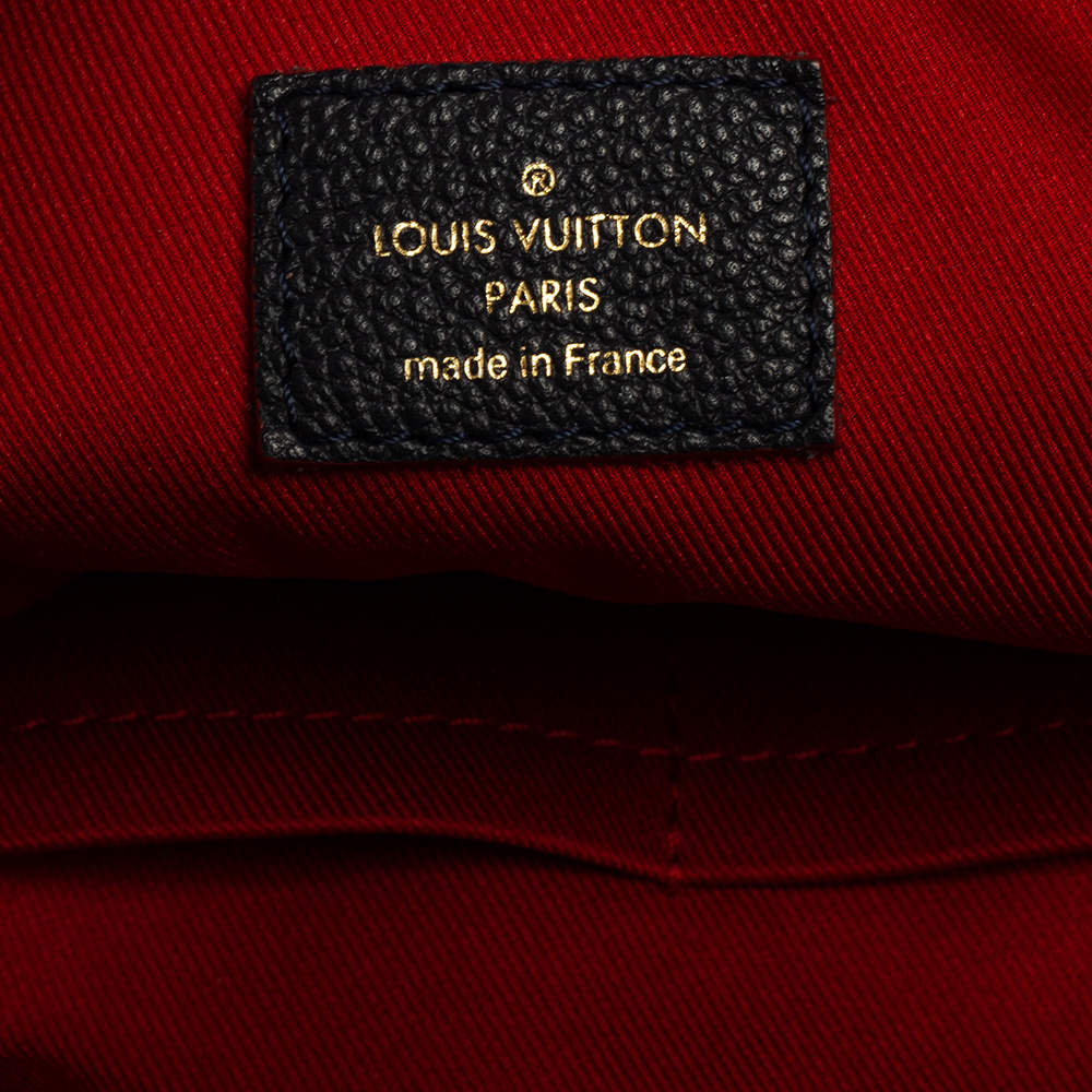 Louis Vuitton Bleu Infini Monogram Empreinte Leather Ponthieu PM