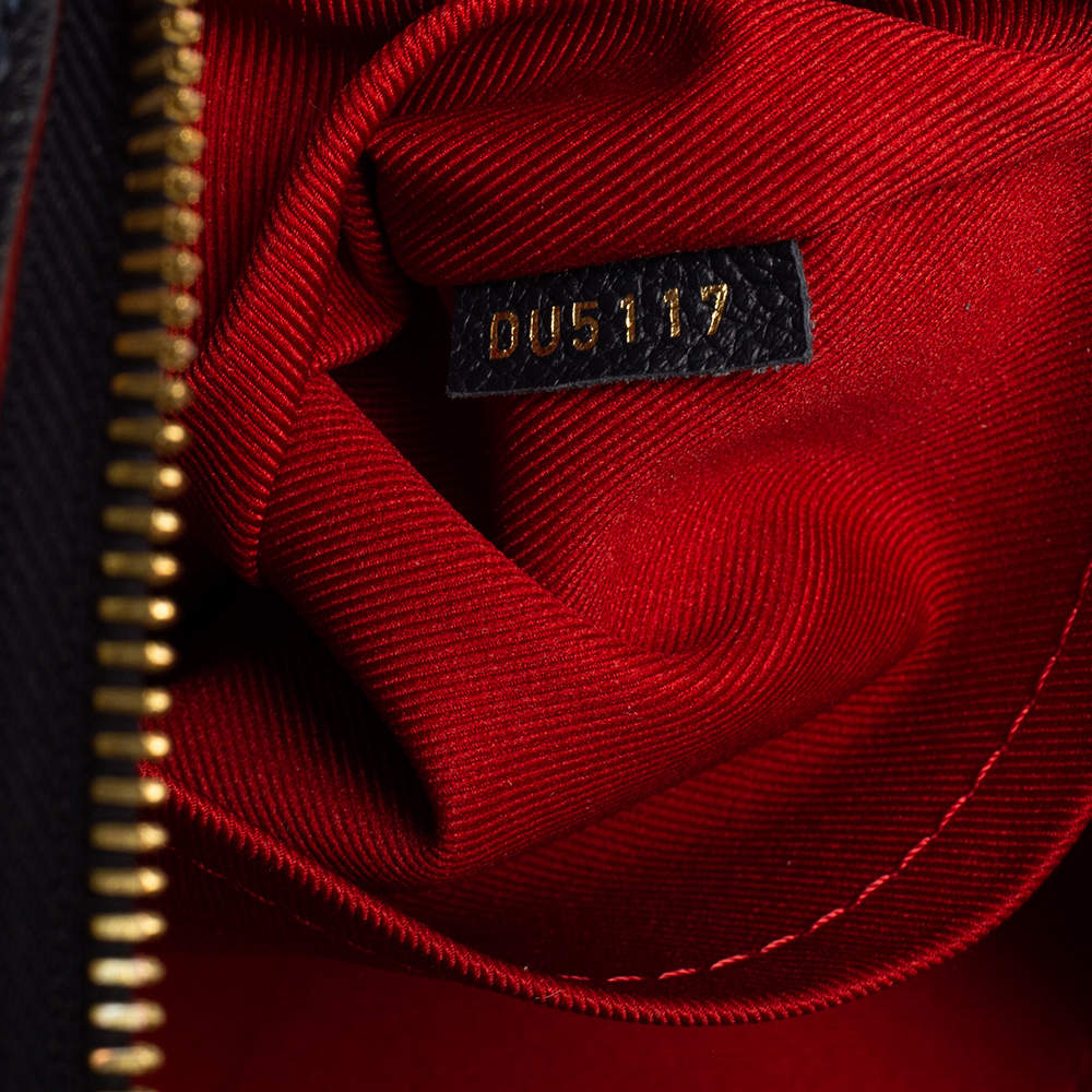 Louis Vuitton Bleu Infini Monogram Empreinte Leather Ponthieu PM