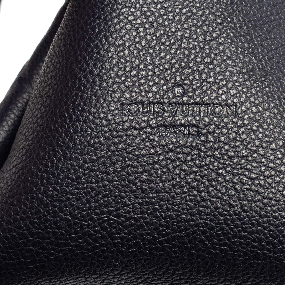 Ponthieu leather handbag Louis Vuitton Blue in Leather - 36612081