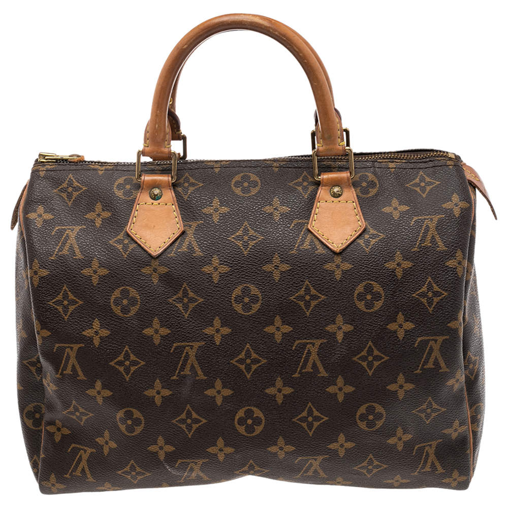 Pre Owned حقيبة لوي فيتون سبيدي كانفاس مونوغرامي 30