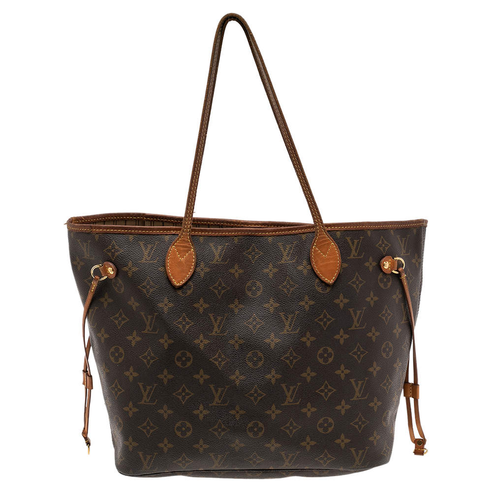 Louis Vuitton Monogram Canvas Neverfull MM Bag