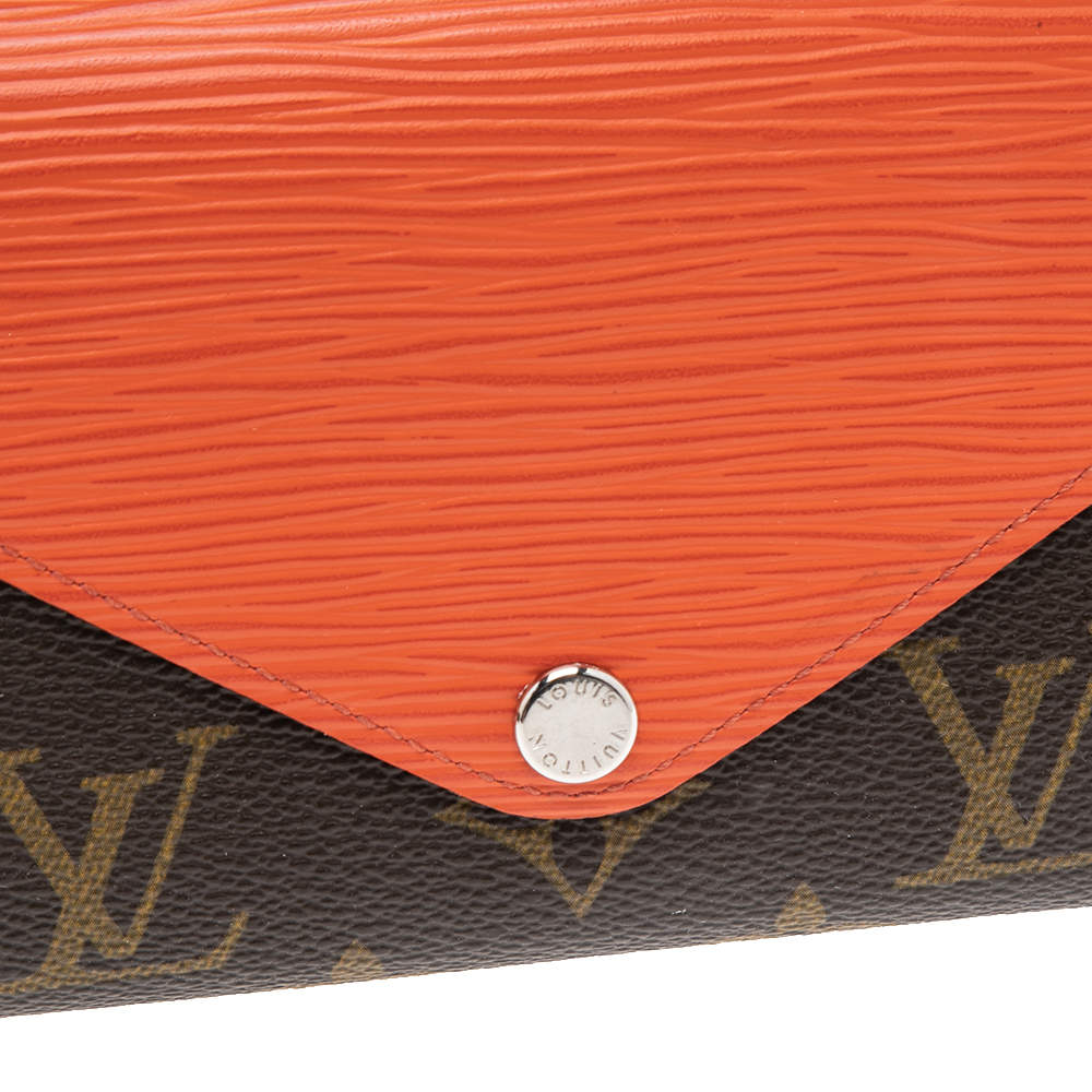 Louis Vuitton Cherry Epi Leather and Monogram Canvas Marie-Lou Long Wallet  – STYLISHTOP