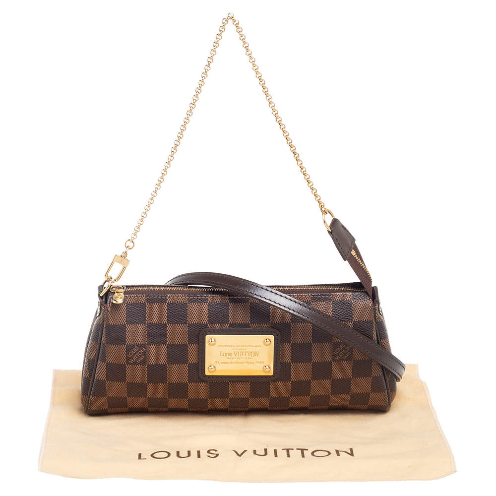 Louis Vuitton Damier Azur Canvas and Leather Eva Pochette Louis Vuitton |  The Luxury Closet