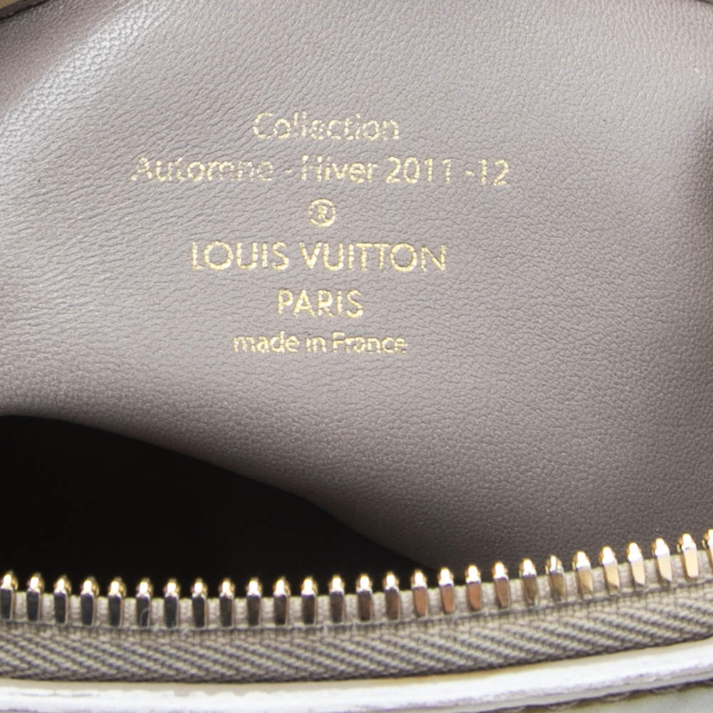 Lockit patent leather handbag Louis Vuitton Grey in Patent leather -  36997024