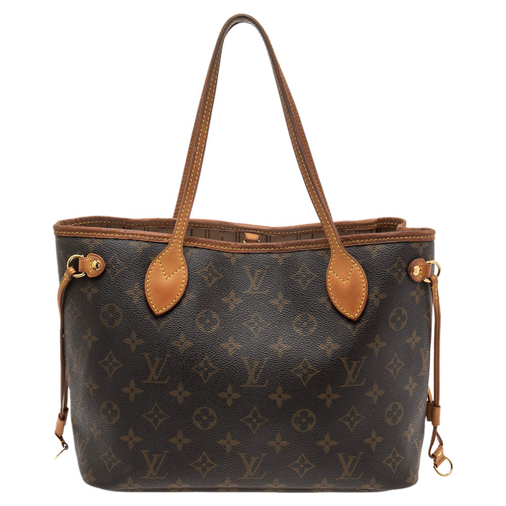Louis Vuitton Monogram Canvas Neverfull PM Bag