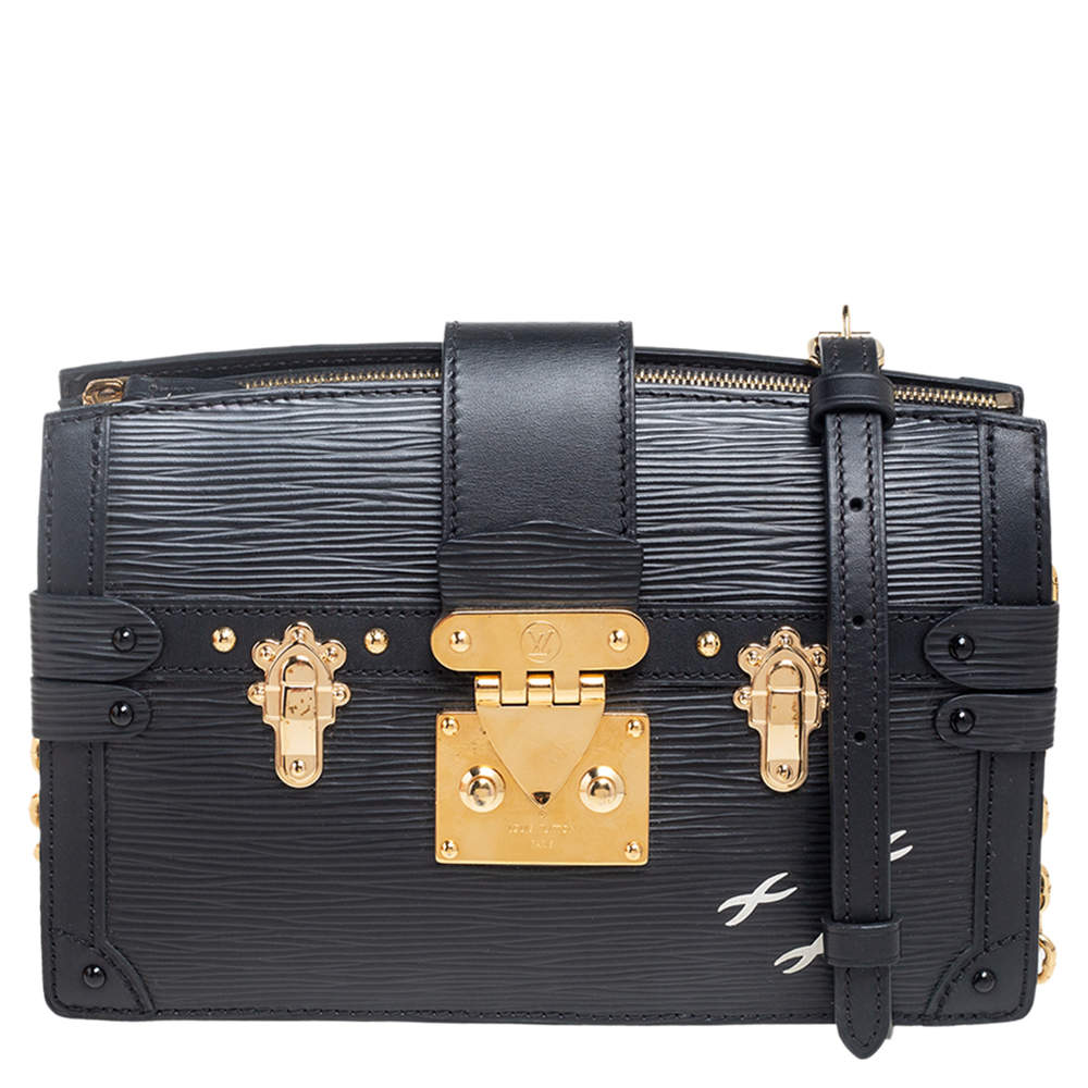 Louis Vuitton Rose Ballerine/Black Epi Leather Trunk Multicartes Wallet  Louis Vuitton | The Luxury Closet