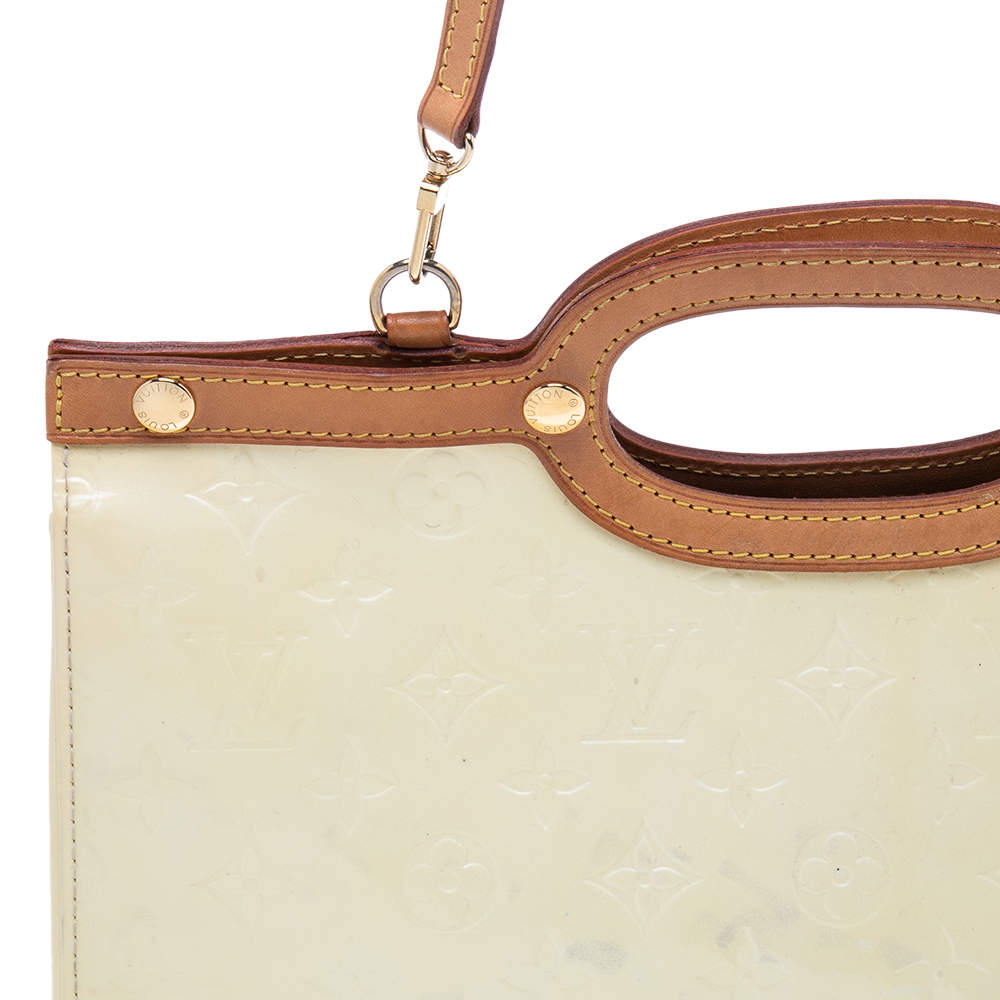 Louis Vuitton Vernis Roxbury Drive Pearl bag with strap – The Find