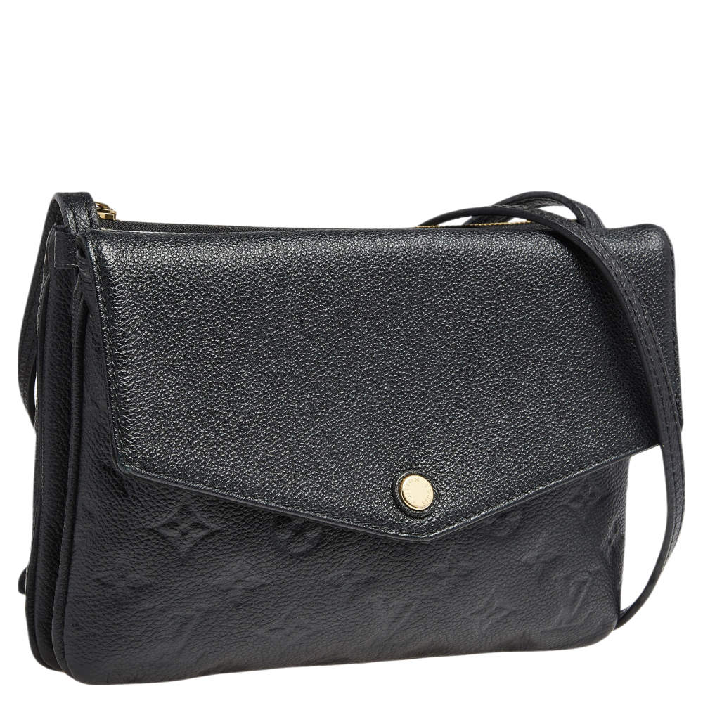 Louis Vuitton Empreinte Twinset Bag - Black Shoulder Bags