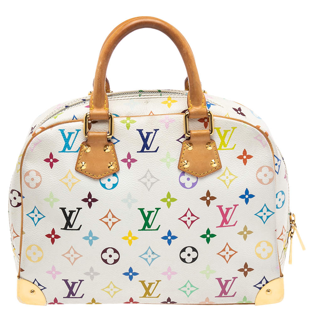 Louis Vuitton White Multicolor Trouville Louis Vuitton | The Luxury Closet