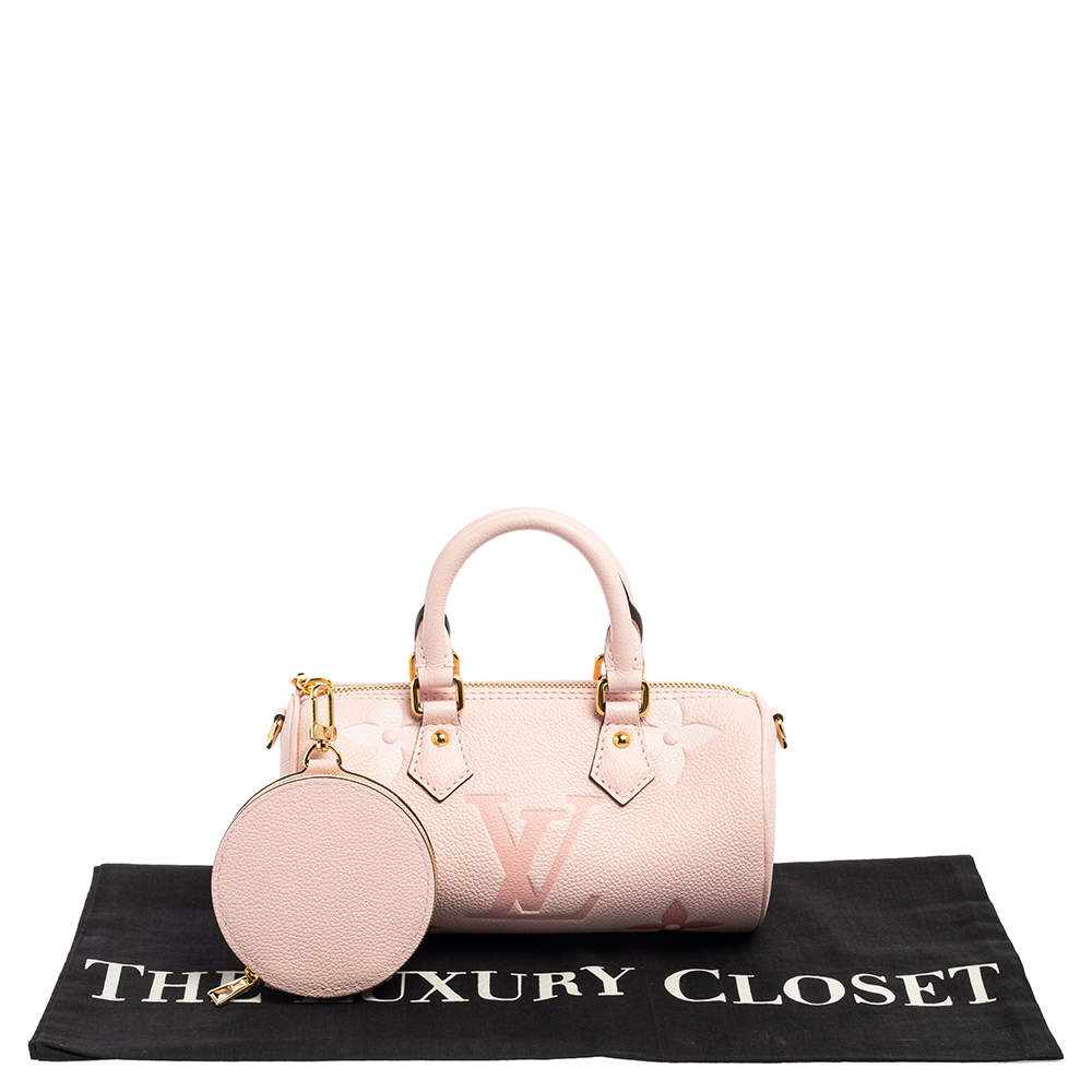 Louis Vuitton Pink Monogram Empreinte Leather Papillon BB Carryall Bag  Louis Vuitton | The Luxury Closet