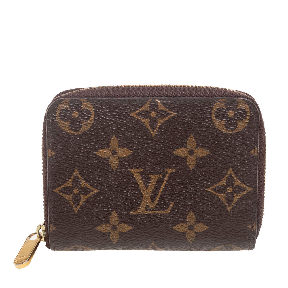 Louis Vuitton Monogram Canvas Zippy Coin Purse 