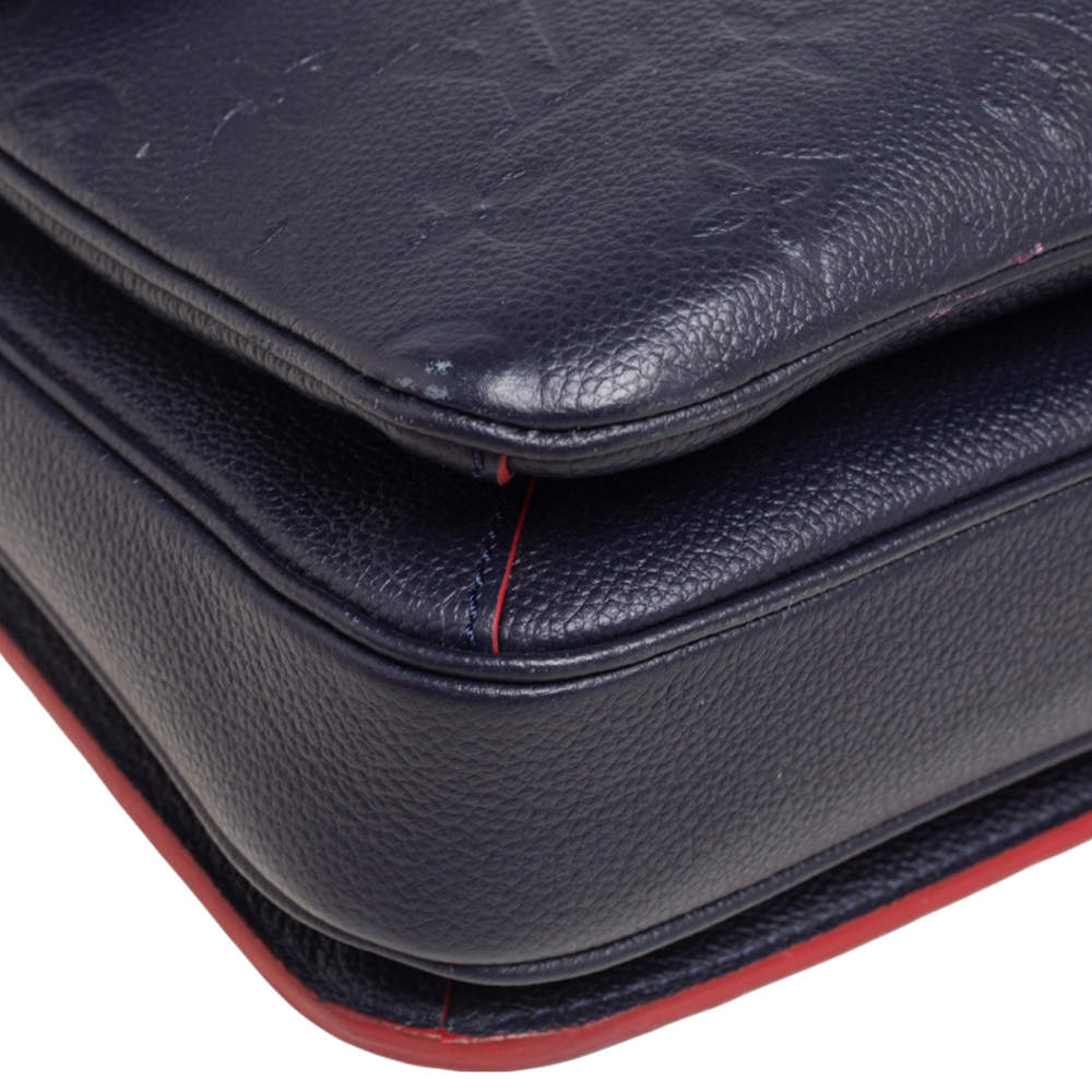 Metis leather handbag Louis Vuitton Purple in Leather - 34130531