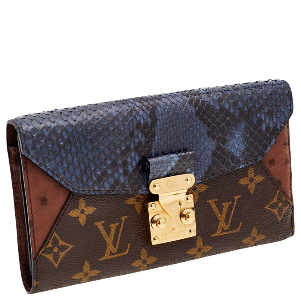Louis Vuitton Exotique Monogram Limited Edition Majestueux Wallet