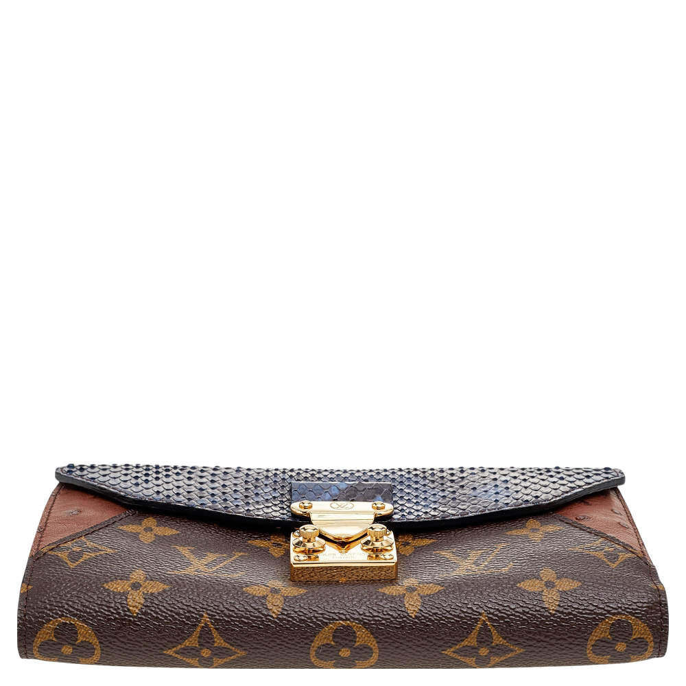 Louis Vuitton Majestueux Wallet Monogram Canvas and Exotics at 1stDibs