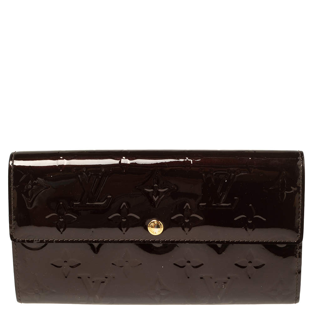 مملوكة مسبقًا محفظة لوي فيتون سارة فيرنيه أمارانت مونوغرامي