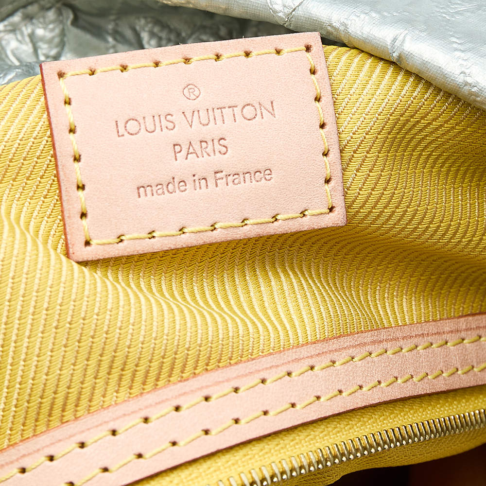Louis Vuitton Limited Edition Argent Monogram Limelight Clutch Bag