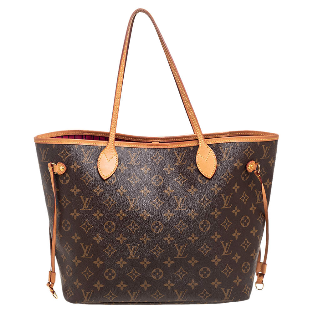 Louis Vuitton Monogram Canvas Neverfull MM Bag