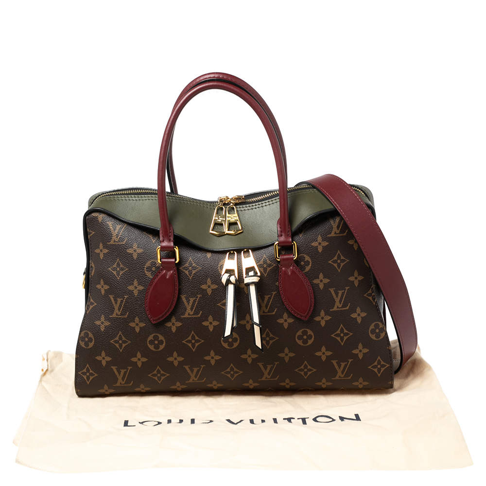 Louis Vuitton Monogram Canvas And Tricolor Leather Tuileries NM