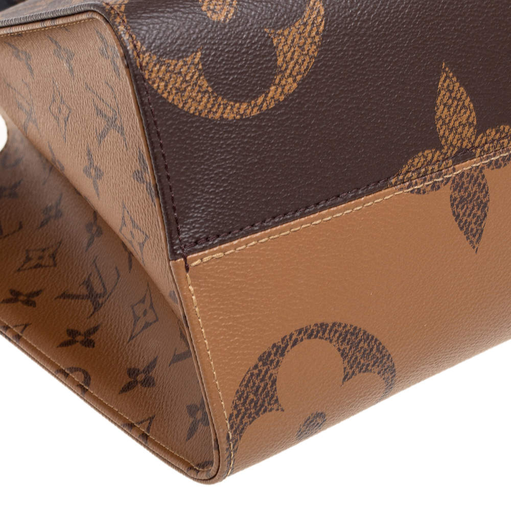 Louis Vuitton Giant Monogram Reverse Canvas Onthego GM, myGemma, NZ