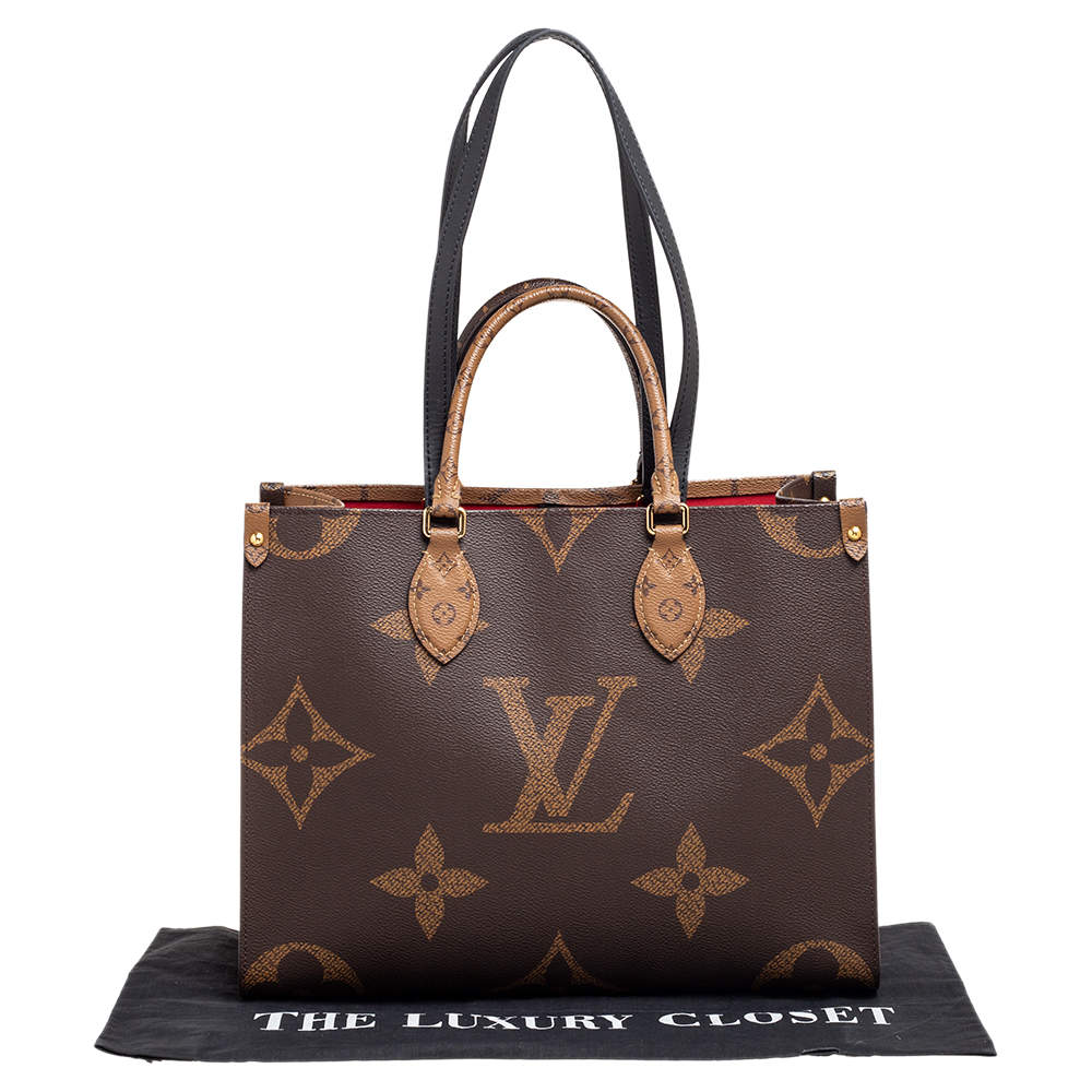 Louis Vuitton, Bags, Limited Edition Lv Onthego Monogram Reverse 29