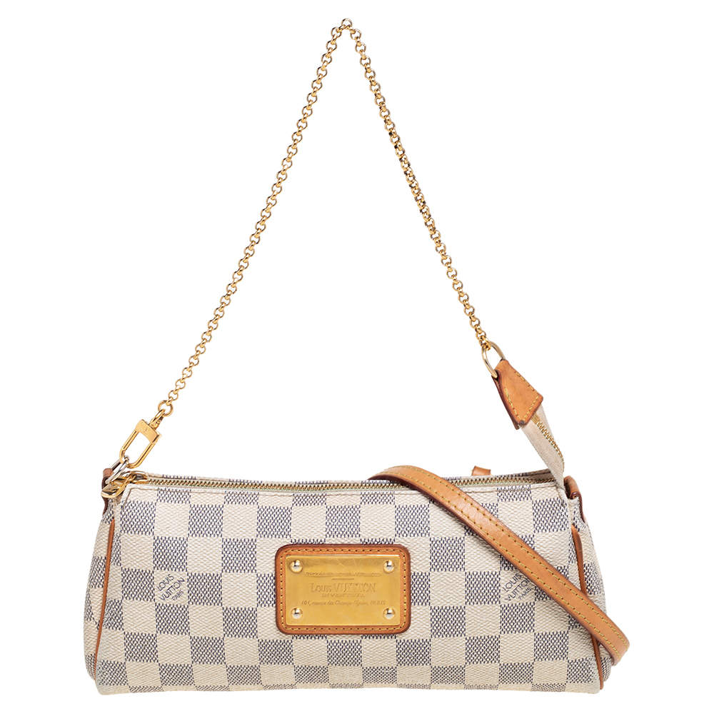 Louis Vuitton Damier Azur Canvas Eva Pochette Louis Vuitton | The Luxury  Closet