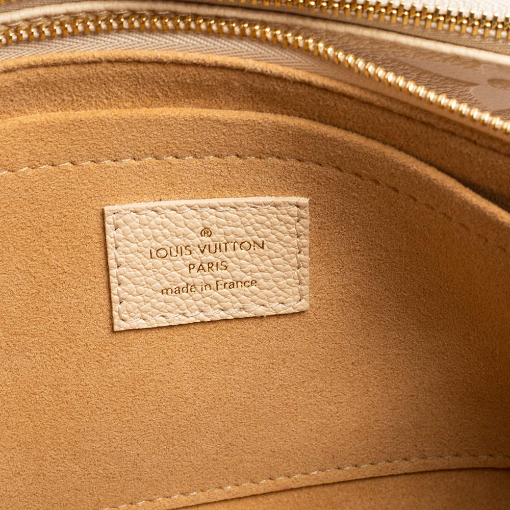 Multi Pochette Accessoires Monogram Empreinte Leather in Beige - Handbags  M80447, LOUIS…