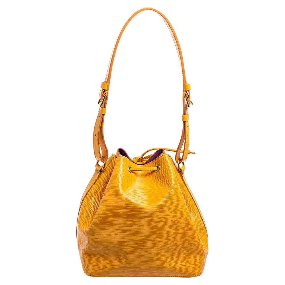 Louis Vuitton Tassil Yellow Epi Leather Petit Noe Shoulder Bag Louis  Vuitton | The Luxury Closet