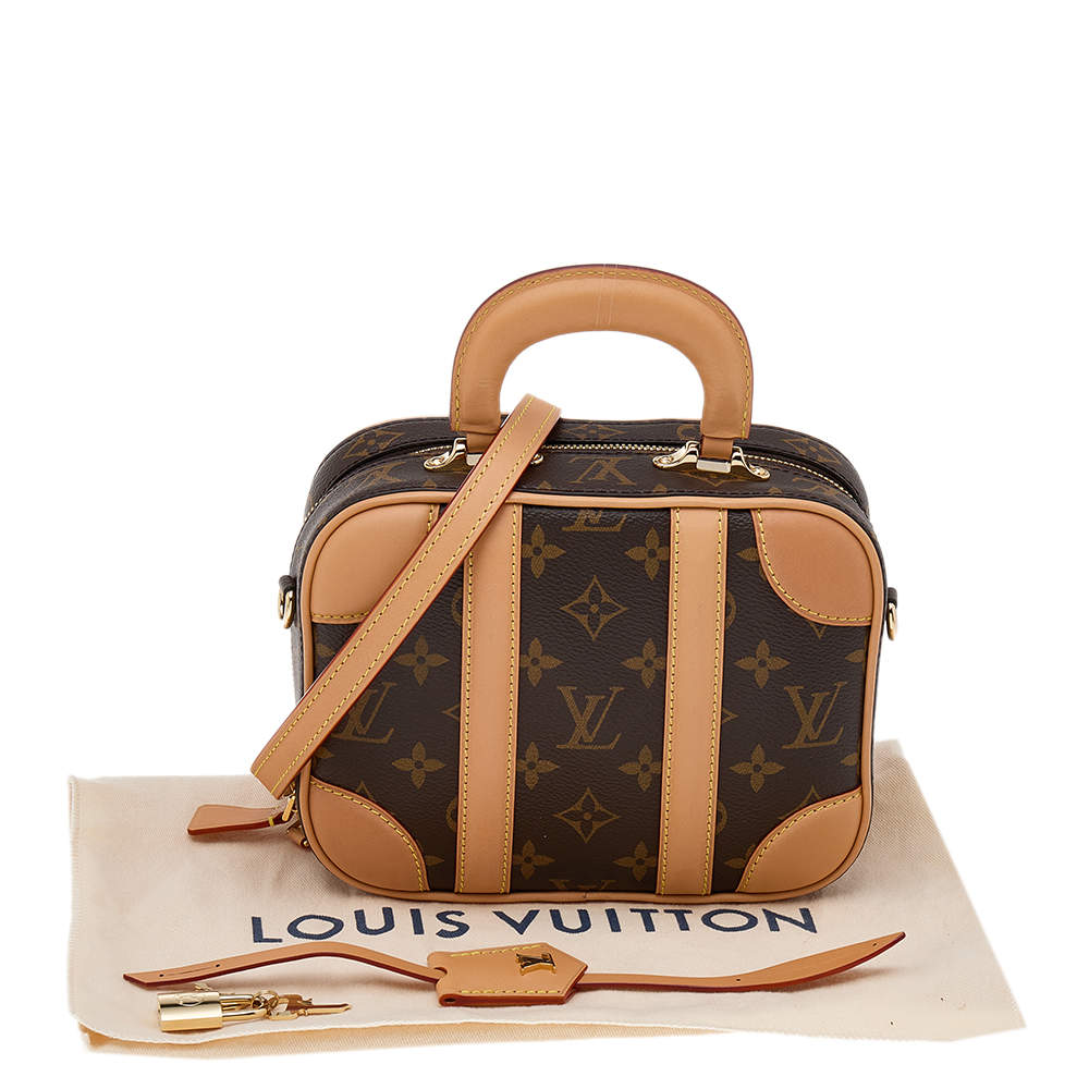 Louis Vuitton Valisette Handbag Monogram Canvas BB Brown 1887248