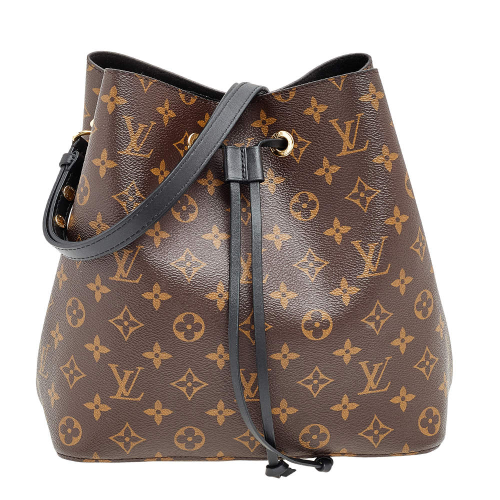 Pre Owned Louis Vuitton Monogram Canvas and Leather NeoNoe Bag