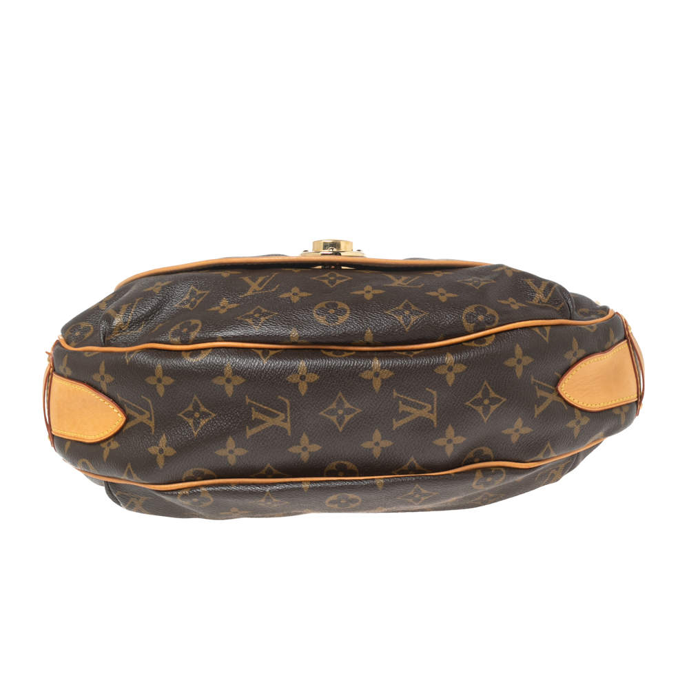 Louis Vuitton Tulum Handbag Monogram Canvas GM Brown 1693165