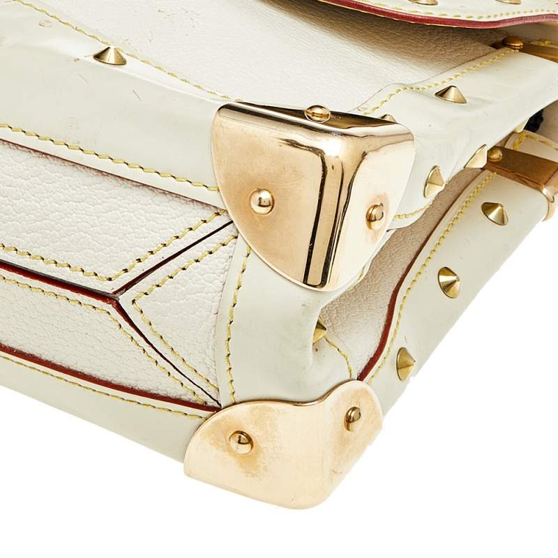 Le talentueux leather handbag Louis Vuitton White in Leather - 30147225