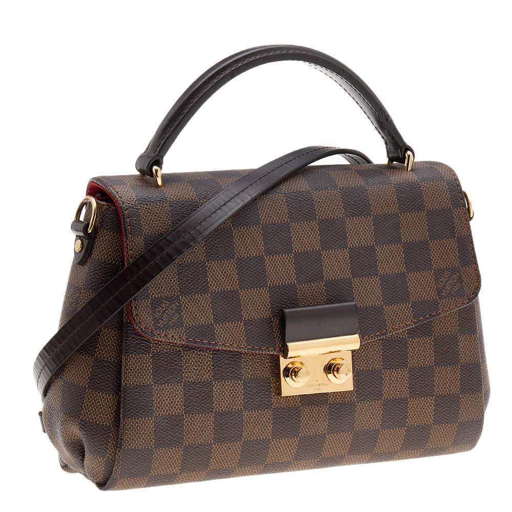 Louis Vuitton Damier Ebene Canvas Croisette Bag Louis Vuitton | The Luxury  Closet