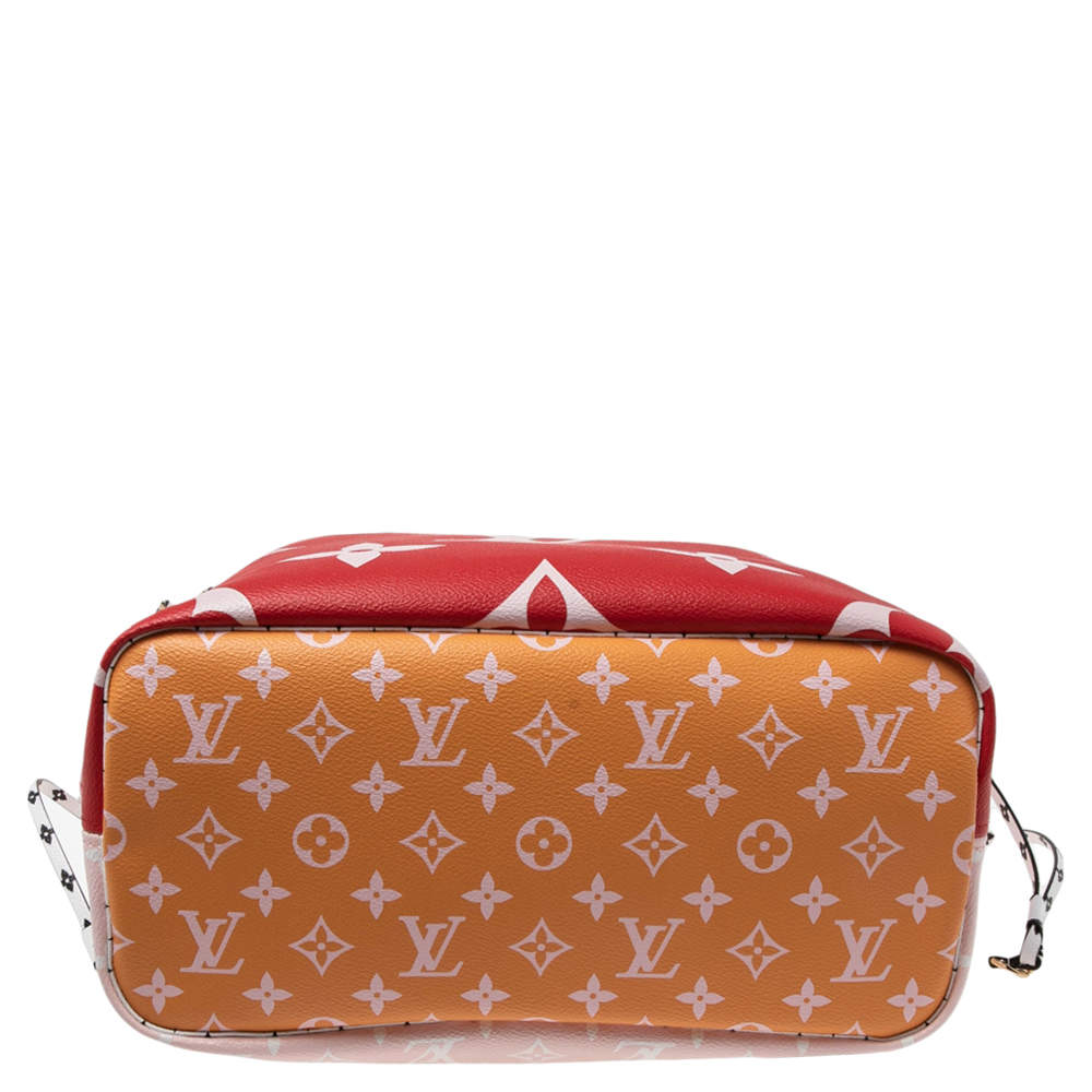 LOUIS VUITTON Giant Monogram Canvas Bumbag Rouge